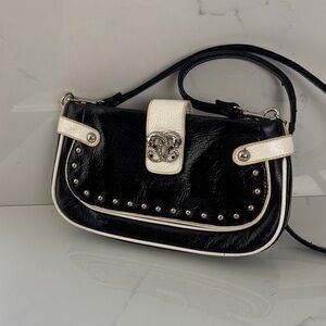 Sharif Studio vintage y2k patent leather handbag